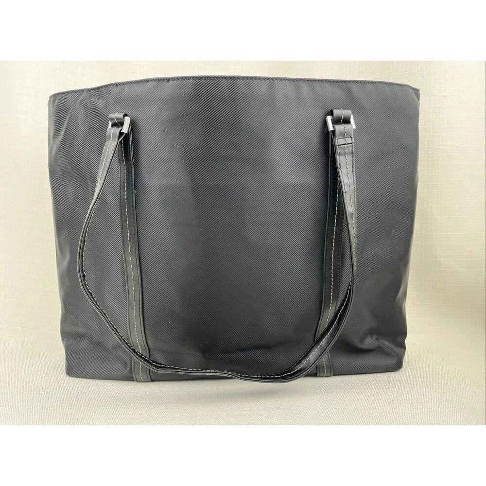 Samsonite Laptop‎ Bag Padded Tote Purse Carry-On Black Top Handles- Read